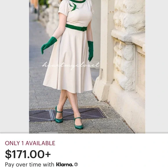 Custom Hand Painted Dress by HMC - Picture 2 of 7